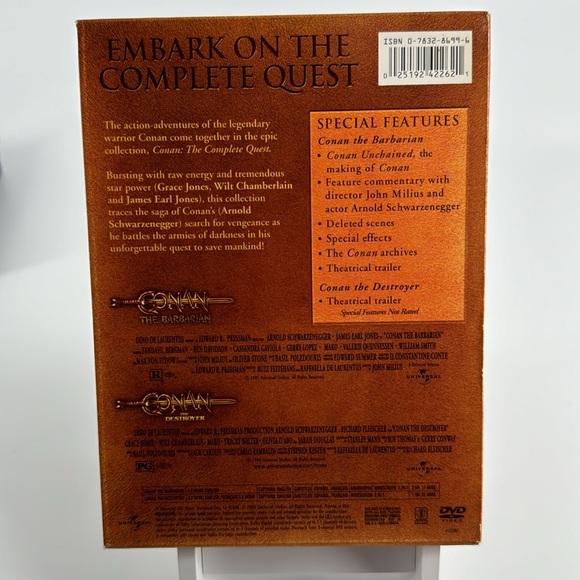 Franchise Collection. Conan The Complete Quest. The Barbarian And The Destroyer. - Picture 4 of 4